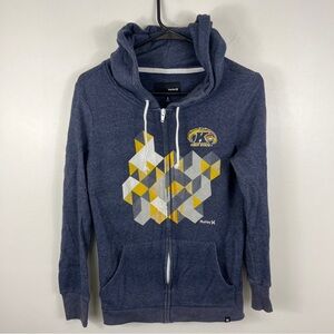 KENT STATE GOLDEN FLASHES Hoodie Sweatshirt Womens Sz Small Hurley Gray KSU NCAA